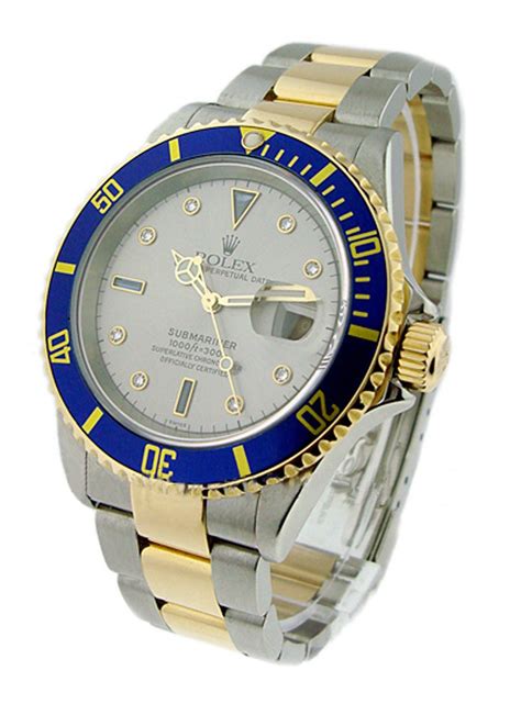 used rolex submariner 2 tone